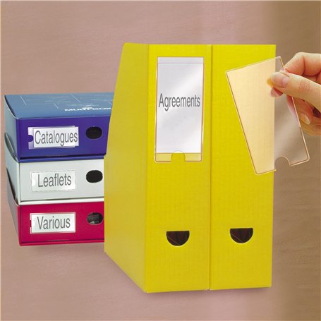 3L Label Holders. 35X102 Mm. 12 Pcs: 10325