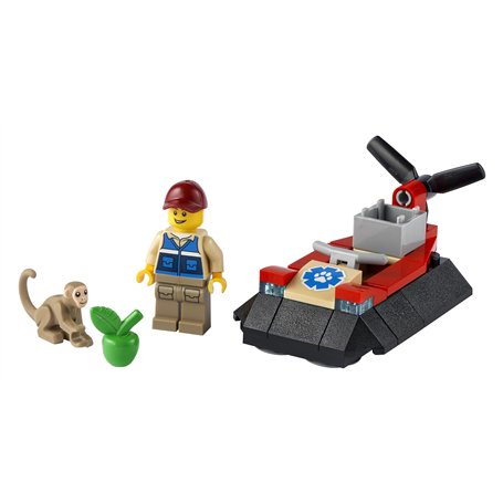 LEGO City Wildlife Rescue Hovercraft Lot de Sacs en Plastique pour aéroglisseur