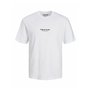 T-shirt à manches courtes homme Jack & Jones JORVESTERBRO TEE SS 12240121 Blanc