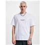 T-shirt à manches courtes homme Jack & Jones JORVESTERBRO TEE SS 12240121 Blanc