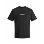 T-shirt à manches courtes homme Jack & Jones JORVESTERBRO TEE SS 12240121 Noir