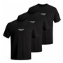 T-shirt à manches courtes homme Jack & Jones JORVESTERBRO TEE SS 12240121 Noir