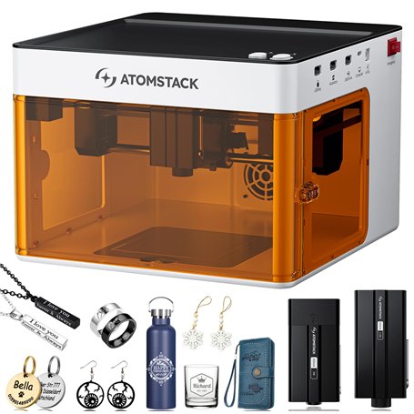 ATOMSTACK P1 Machine à Graver Laser Dual