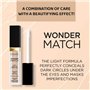 Eveline Cosmetics Wonder Match Correcteur liquide N°05 Porcelain – Hydratant et anti-âge avec acide hyaluronique, eau thermale e