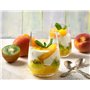 Glasmark KROSNO 1992 Lot De 6 Coupes À Glace En Verre Transparent Coupes À Dessert Lavables Au Lave-Vaisselle 330 ml