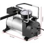 Retoo Compresseur d'air Portatif 12 V, Gonfleur Pneus Voiture, 120 PSI, 3 d’Adaptateur pour Vélo, Bal, Moto, Coussin, Matelas Pn