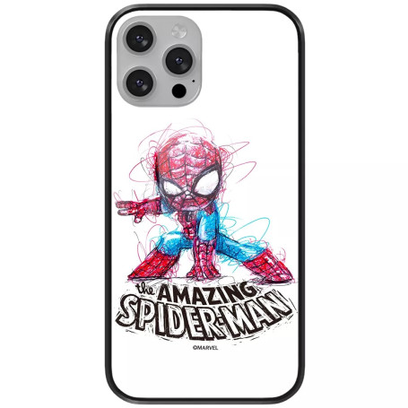 ERT GROUP Coque de téléphone Portable pour Apple Iphone 13 Mini Original et sous Licence Officielle Marvel Motif Spider Man 021
