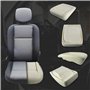 CHROMEMASTER - Compatible avec Toyota Proace 2013-2015 ; Mousse pour le Siège Auto, Mousse pour l'assise, Coussin de Siège ; Rem