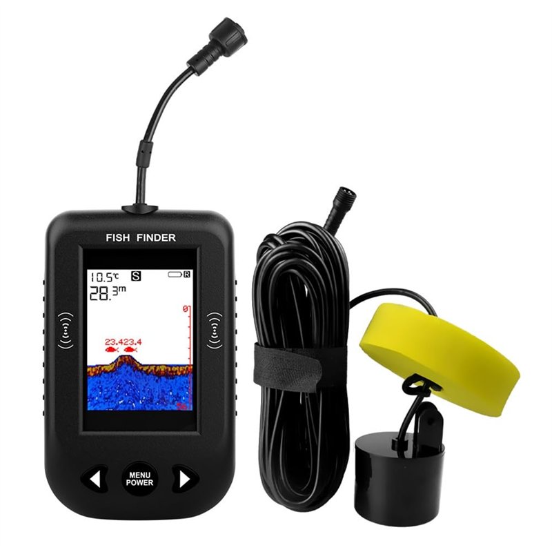 Tapez B-Détecteur de poissons Portable, Kayak de pêche, détecteur de profondeur de poisson