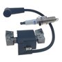Cancanle 593872 799582 798534 Bobine d'allumage avec Bougie d'allumage pour Briggs & Stratton 08P502 09P602 09P702 Anker Magneto