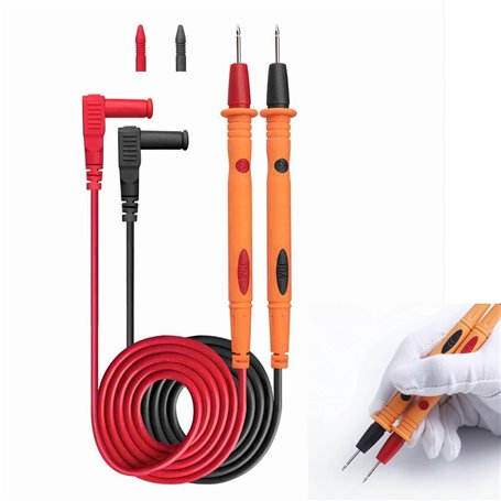 PT1005 1000 V 20 A Multimètre numérique universel Fil d'échantillon Pointe d'aiguille Multi-mètre Dispositif de test Sonde de pl