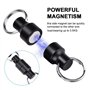 BYARSS Pêche Aimant magnétique Boucle Mouche Filet dégagement Clip Support Suspendu lanière Clip pour pêche, pêche à la Mouche F