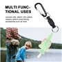 BYARSS Pêche Aimant magnétique Boucle Mouche Filet dégagement Clip Support Suspendu lanière Clip pour pêche, pêche à la Mouche F