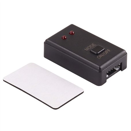 Kinstecks ​​2 voies Contrôleur stroboscopique à LED Contrôleur multifonction LED Daytime Running Light Strobe Module with 10 Fla