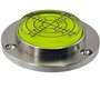 umei Échelle magnétique en alliage d'aluminium vert avec trou et niveau à bulle circulaire en alliage d'aluminium (magnétique)