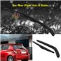 Balai de bras d'essuie-glace arrière | Bras et lame d'essuie-glace de pare-brise de fenêtre arrière de voiture pour Yaris 1995-2