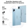 DOOGEE T30 Pro Tablette Android 13, 11 Pouces 2.5K Tablette tactiles, 15+256GB/ 8580mA/20 MP+8MP/Helio G99/Dual 4G LTE+5G WiFi/W