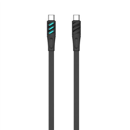 Câble USB-C vers USB-C Havit CB6255 Noir 1 m