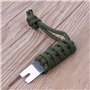 BELTI Mini EDC Outil manivelle Pied de biche Poche Levier Paracord grattoir ouvre Enrouleur Agrafe
