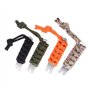 BELTI Mini EDC Outil manivelle Pied de biche Poche Levier Paracord grattoir ouvre Enrouleur Agrafe