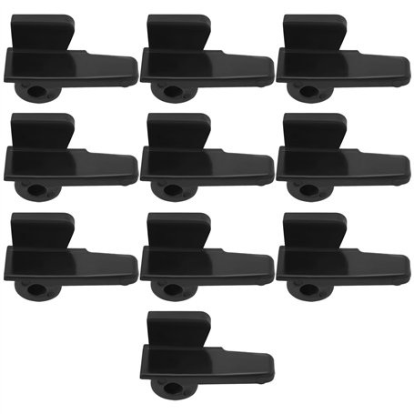 Be In Your Mind Lot de 10pcs Inserts en Plastique pour Changeur de Pneus Noirs Protection de Machine à Pneus Compatible avec Les