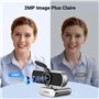 UGREEN Webcam Full HD 1080P 30FPS Caméra USB PC Mise au Point Fixe Deux Micro 360 Degrés Rotation Plug Play Windows MacOS Linux