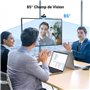 UGREEN Webcam Full HD 1080P 30FPS Caméra USB PC Mise au Point Fixe Deux Micro 360 Degrés Rotation Plug Play Windows MacOS Linux
