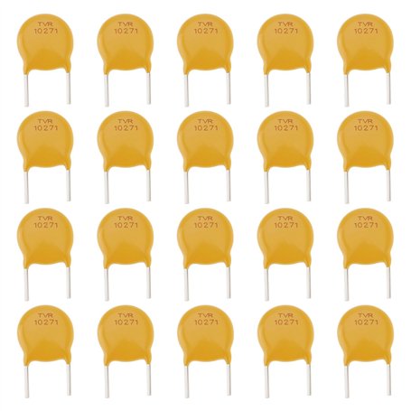 The Lord of the Tools 20PCS TVR10271 Type de Disque Varistor à Oxyde Métallique Protecteur Longueur Du Pied 5 Mm Varistor de Sup