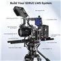 SIRUI V-Lock Base Station and Wedge Kit, Universal V Mount Battery Plate with Dual 15mm Rod Clamp for Camera Power Supply, Quick