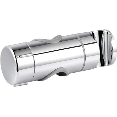 Joyoldelf Support Douche à Main Remplaçable Support Pommeau de Douche 19-25MM à Diamètre Réglable ABS Chromé