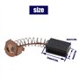 be in your mind 2 Paires Balais de Charbon Moteur Remplacement Compatible pour WS125 Black & Decker G720 Accessoires Meuleuse d'