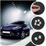 Be In Your Mind 6pcs Douilles de Fixation pour Emblème Automotive Attaches Clips Arrière Boot Coffre Couvercle Badge Étoile Pass