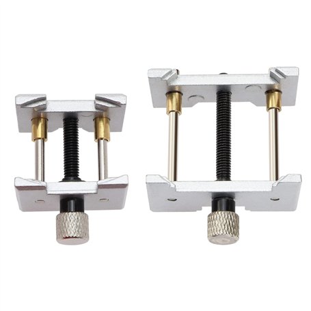 Be In Your Mind 2 PCS Outils de Réparation de Montre Horloger Pince Réglable Montre Cas Multifonctionnel pour Réparation Démonte