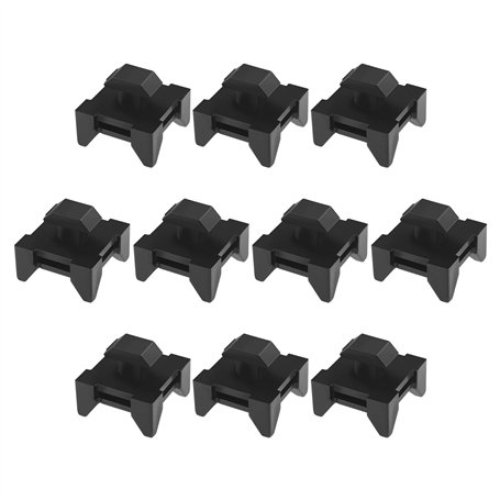 Be In Your Mind 10 Pièces Support de Câble Rainure Clips Supports de Pinces à Fil Adaptés à la Norme Européenne 4040 Profils en