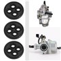 Be In Your Mind 4pcs Joint de Carburateur Joint de Bouchon Carburant de Carburateur Compatible avec Vélo de Poche 2 Temps 47cc/4