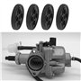 Be In Your Mind 4pcs Joint de Carburateur Joint de Bouchon Carburant de Carburateur Compatible avec Vélo de Poche 2 Temps 47cc/4