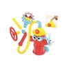 YOOKIDOO – Freddy Le Pompier Arroseur - Jeu de Bain Multi Activités - Jouet Bain bébé - Jeu Bain et Douche Yookidoo - Eveil des