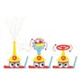 YOOKIDOO – Freddy Le Pompier Arroseur - Jeu de Bain Multi Activités - Jouet Bain bébé - Jeu Bain et Douche Yookidoo - Eveil des 