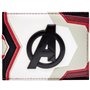 Endgame Avengers Tenue d'Équipe Costume Emblème Métallique Portefeuille Bi-Fold Porte-ID & Porte-Carte