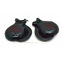 ESPAGNOL CASTANETS NOIR POUR ADULTES. CASTANETS DANS FLAMENCO. en bois massif