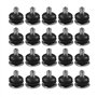 GUMEI Dissipateur de Chaleur 20pcs Boîtier d'Ordinateur Vis Antichoc + Absorption des Chocs 3.5 Pouces HDD Shock