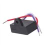 SUCHUANGUANG Condensateur Noir CBB61 1,5 uF + 2,5 uF 3 Fils 250 V 50/60 Hz pour Ventilateur de Plafond