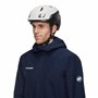 Mammut Haute Route Helmet - Casque Multisport Léger pour Homme et Femme | Ski, Alpinisme, Escalade et Vélo | Blanc/Noir, 51-55 c