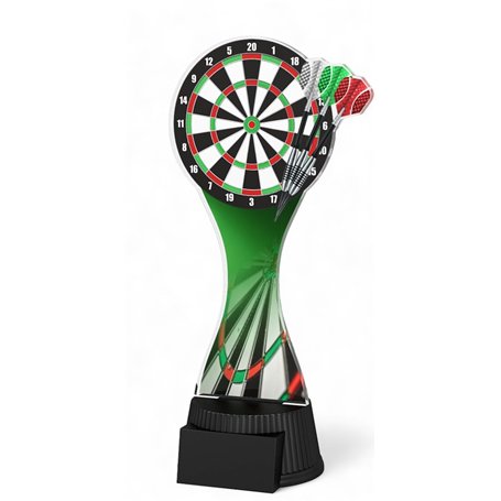 Trophy Monster Trophée de Fléchettes Taille 190mm | pour Clubs