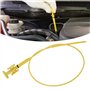Jauge d'huile jaune durable 8200457625 Jauge de niveau d'huile pour remplacement de voiture pour Interstar Primastar 2002+