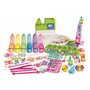 Clementoni Idea 18860 Surligneur d'atelier avec Plus de 50 Accessoires – Jouet créatif, Stylo personnalisé, Coffret Cadeau pour