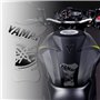 4R Quattroerre.it 18088 Protège-réservoir adhésif 3D pour Moto Yamaha Transparent