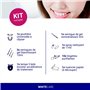 Kit blanchiment dentaire professionnel Whitecare - Saveur menthe - Efficace, rapide et sans danger - Gagnez 2 à 9 teintes - N°1 