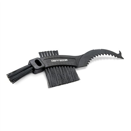 Errecom 1000 Miglia BKR 2110 Brosse de Nettoyage de Chaîne de Vélo avec Trois Têtes et Racloir pour Enlever la Boue