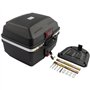 Coffre Topcase Moto Scooter Universel Catadioptres Valise Libération Rapide 29LT